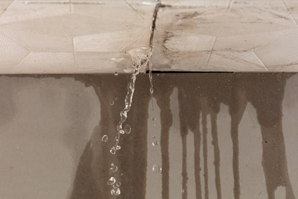 Professional Flood Damage Cleanup technician working in Siler City, NC
